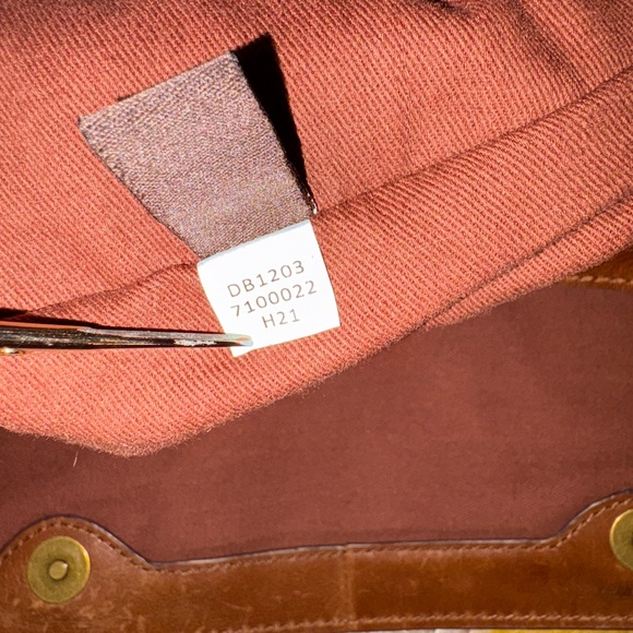 Frye Authentic Genuine Leather Satchel Messenger Bag Brown - Picture 14 of 16